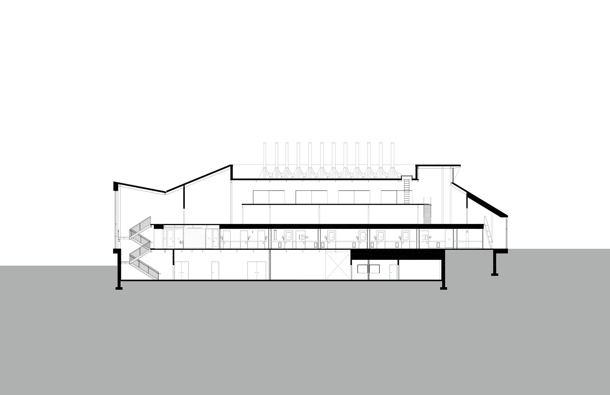 Pell Lab Long Section